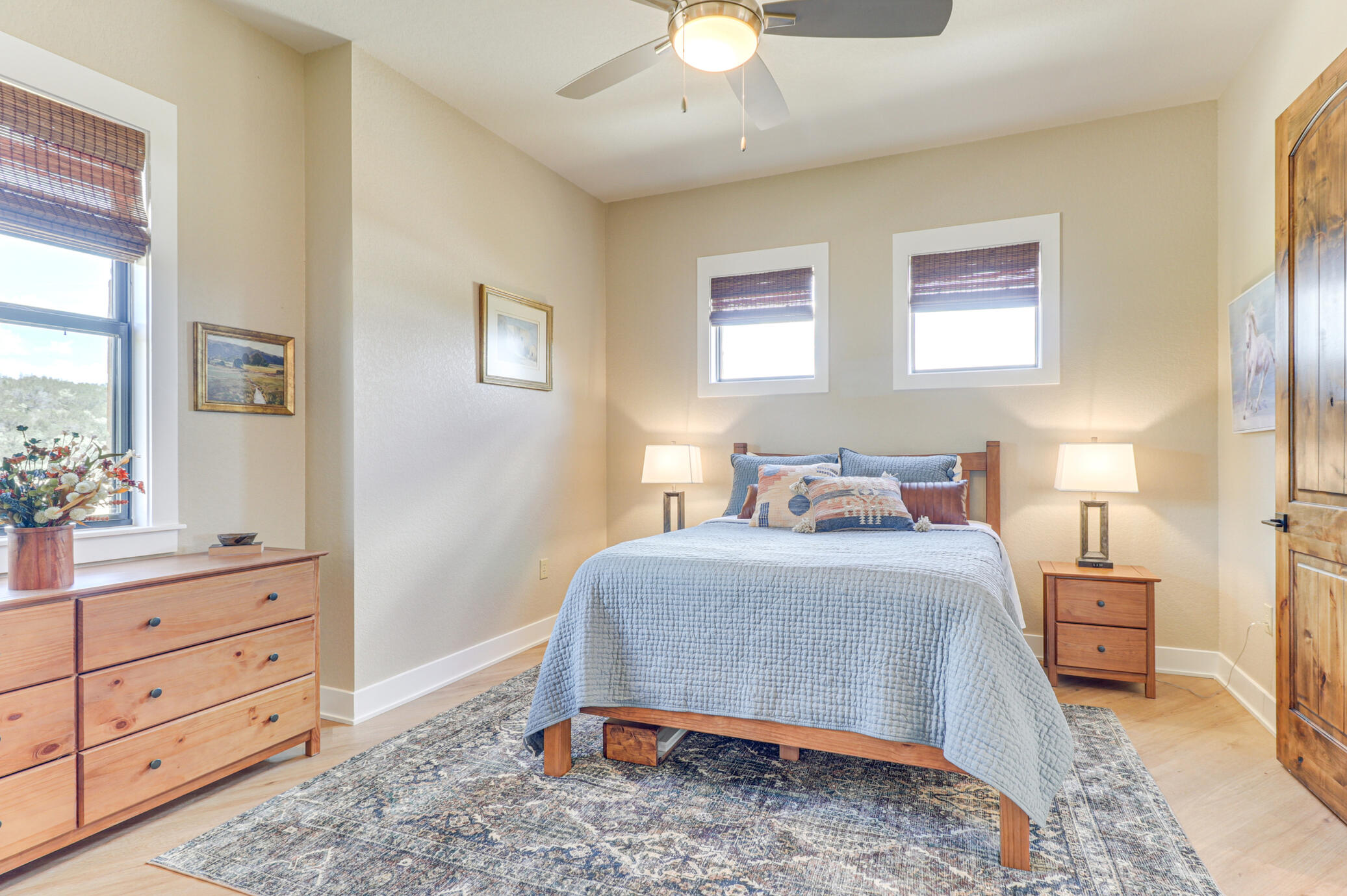 Six spacious bedrooms